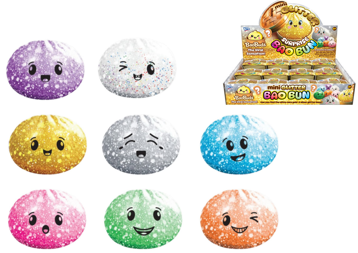 KTL Mini Maltose Glitter Bao Bun Dumpling Surprise - Single Pack