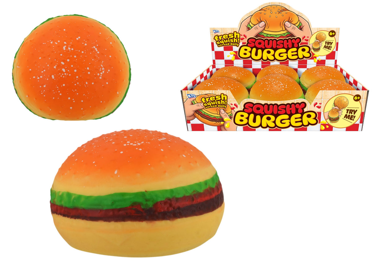 KTL: Jumbo Squishy Hamburger - Single Pack
