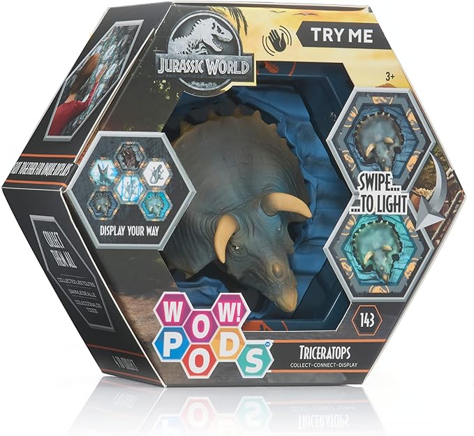 WOW! PODS Jurassic World Dinosaur Triceratops