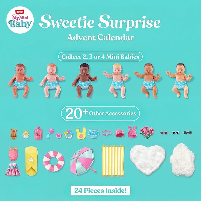 ZURU My Mini Baby Sweetie Surprise Advent Calender