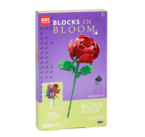 Blocks in Bloom Building Blocks: Rose