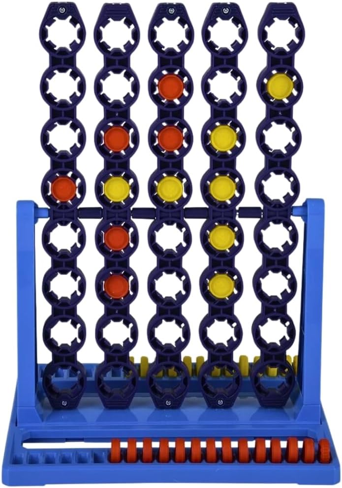 Hasbro Gaming Connect 4 Spin Game, Features Spinning Connect 4 Grid