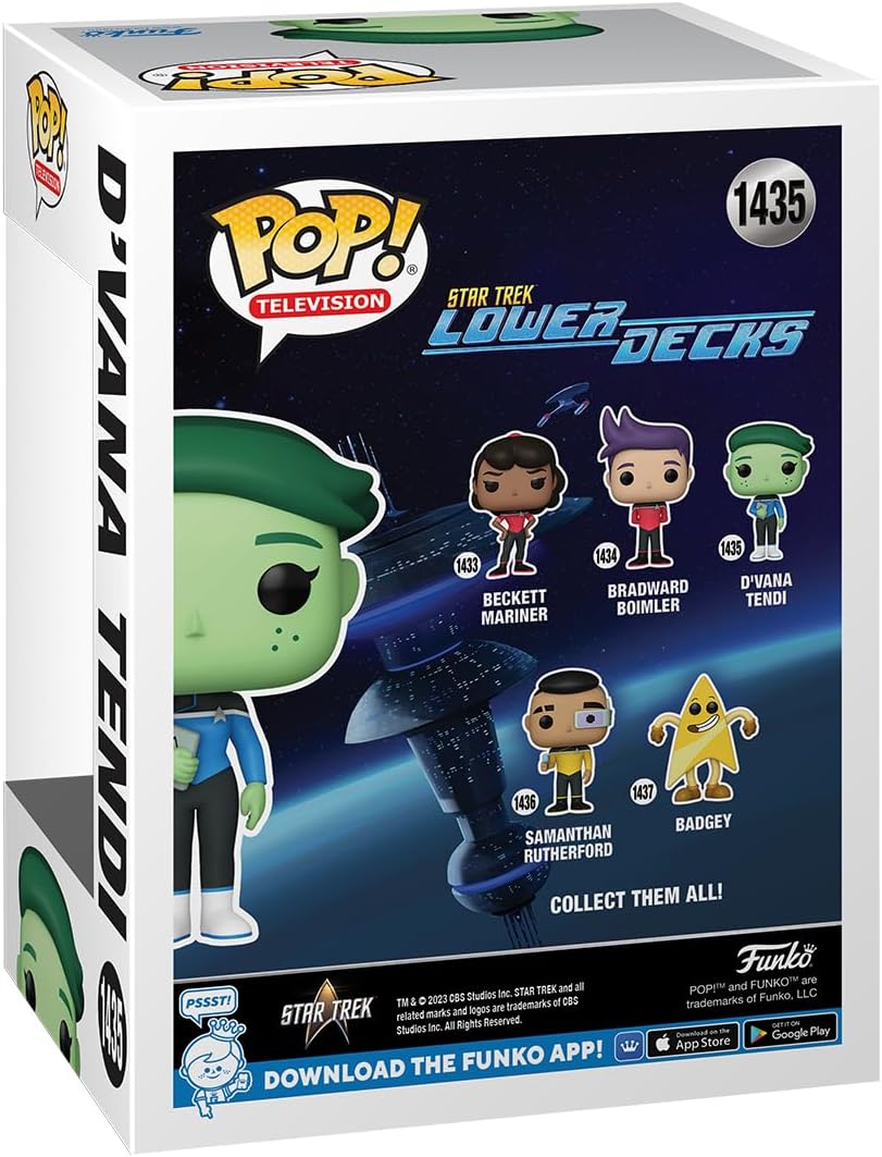 Funko Pop! TV: Star Trek LD - D'vana Tendi - Collectable Vinyl Figure