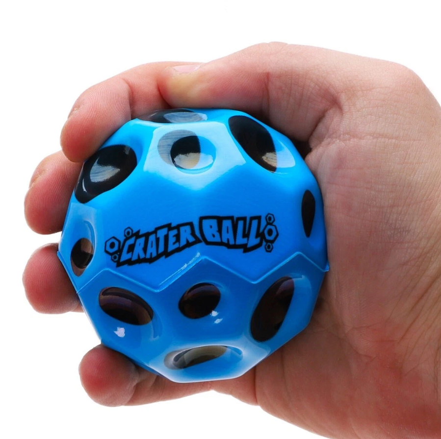 8cm Fidget Crater Ball Assortment