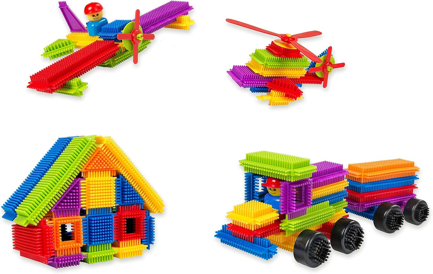 John Adams | Fun Bricks 100 Piece Set: Build and play | Preschool Building Block