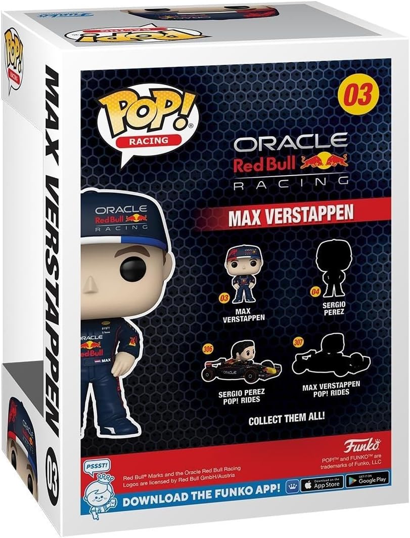 Funko POP! Racing: Max Verstappen - Red Bull Racing - Collectable Vinyl Figure
