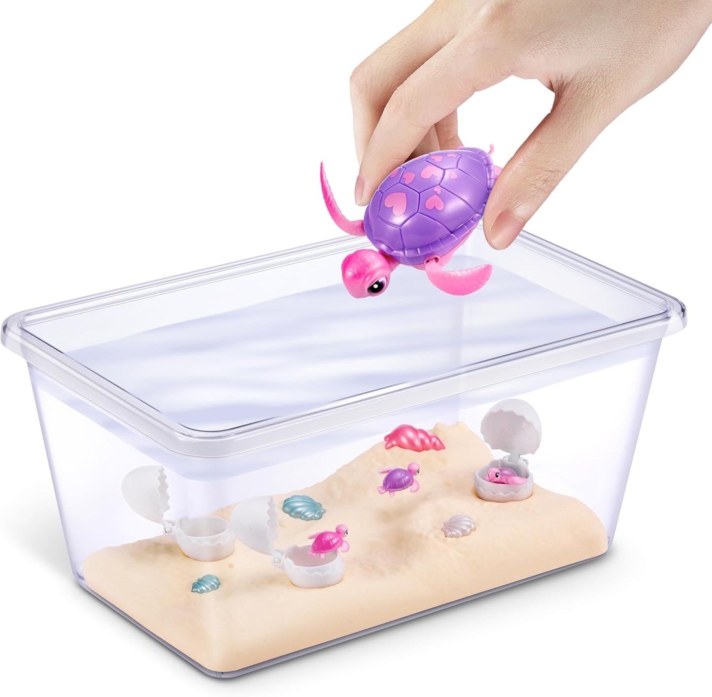 Pets Alive Mama Turtle Surprise by ZURU, Robot Toy Pet Turtle