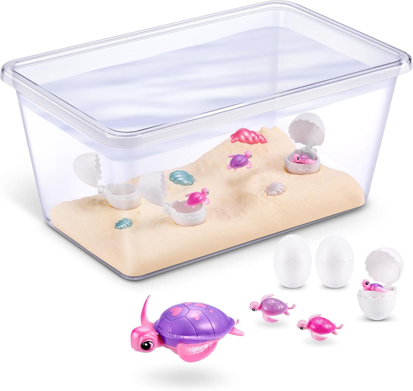 Pets Alive Mama Turtle Surprise by ZURU, Robot Toy Pet Turtle