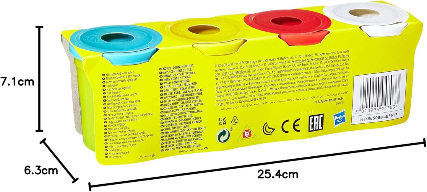 Play Doh Tubs 4 Pack