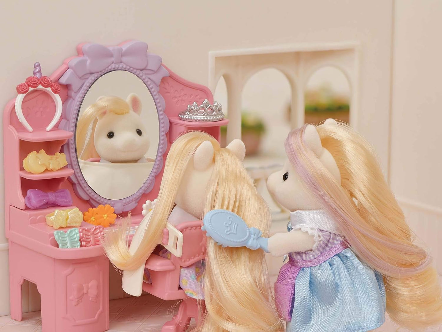 Sylvanian Families Pony's Stylish Hair Salon