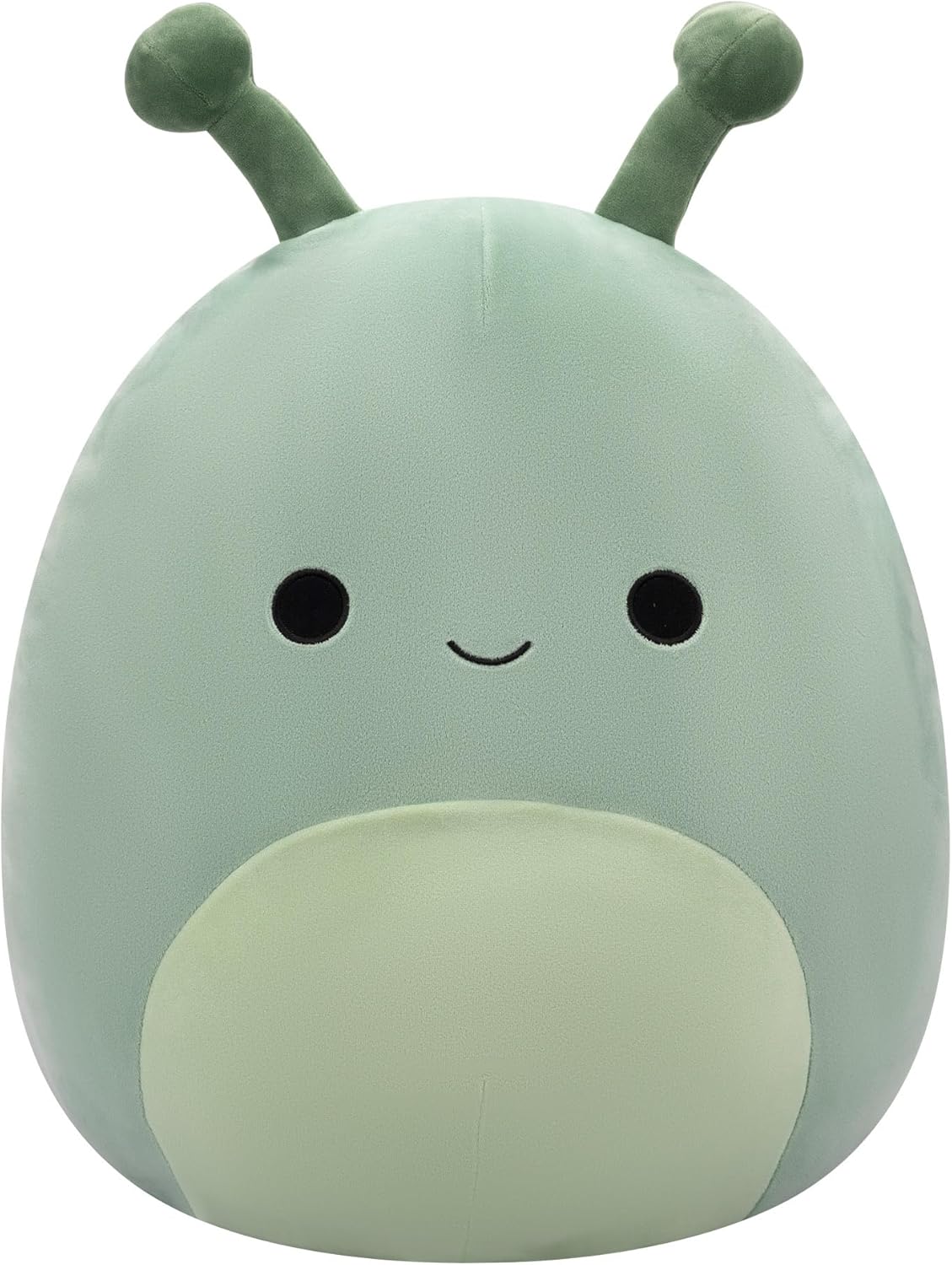 Original Squishmallows 16-Inch Preeto the Olive Green Slug Soft Cuddly Plush