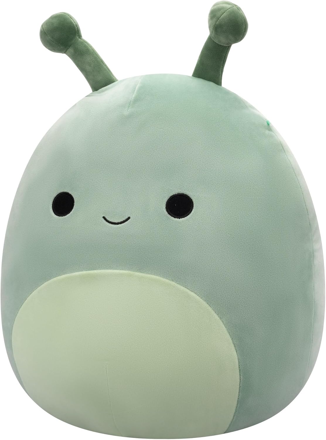 Original Squishmallows 16-Inch Preeto the Olive Green Slug Soft Cuddly Plush