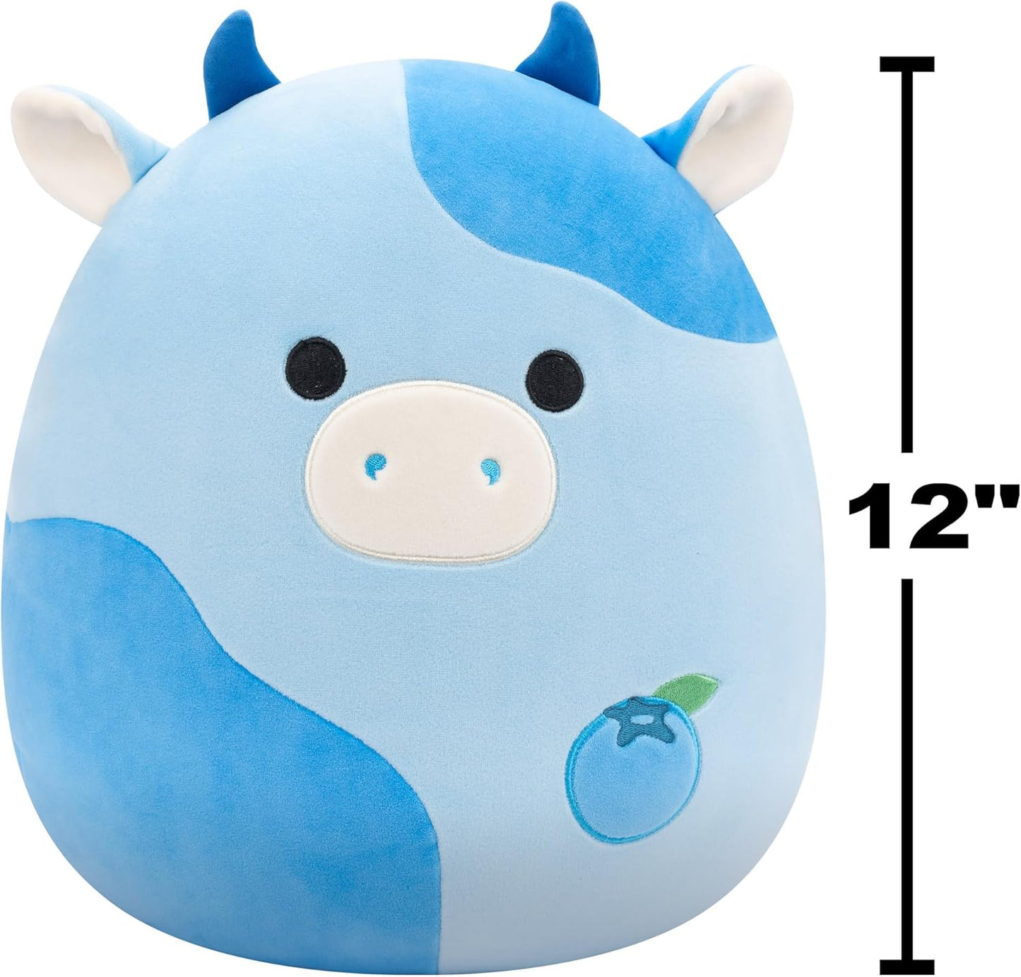 Squishmallows 12" Original Rutanya the Blueberry Cow - New With Tag