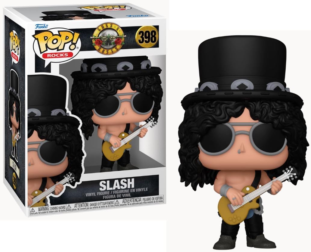 Funko POP! Rocks: Guns N Roses - Slash - 1990's - Collectable Vinyl Figure