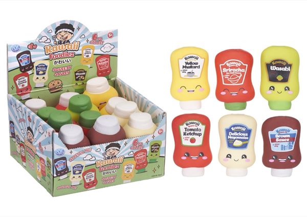 Kawaii Foodiez Squeezy Sauces Assortment