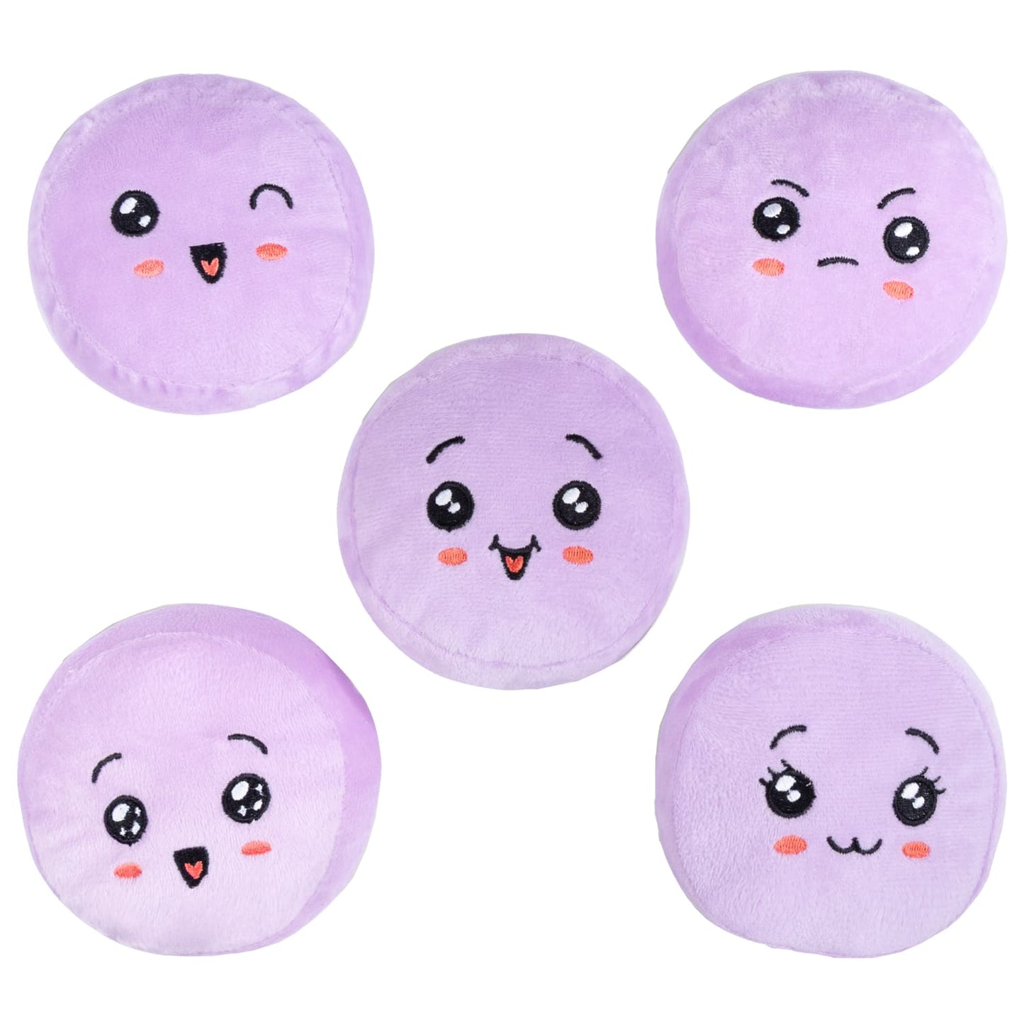 Swizzels Plush Snack Bag 5pk - Parma Violets