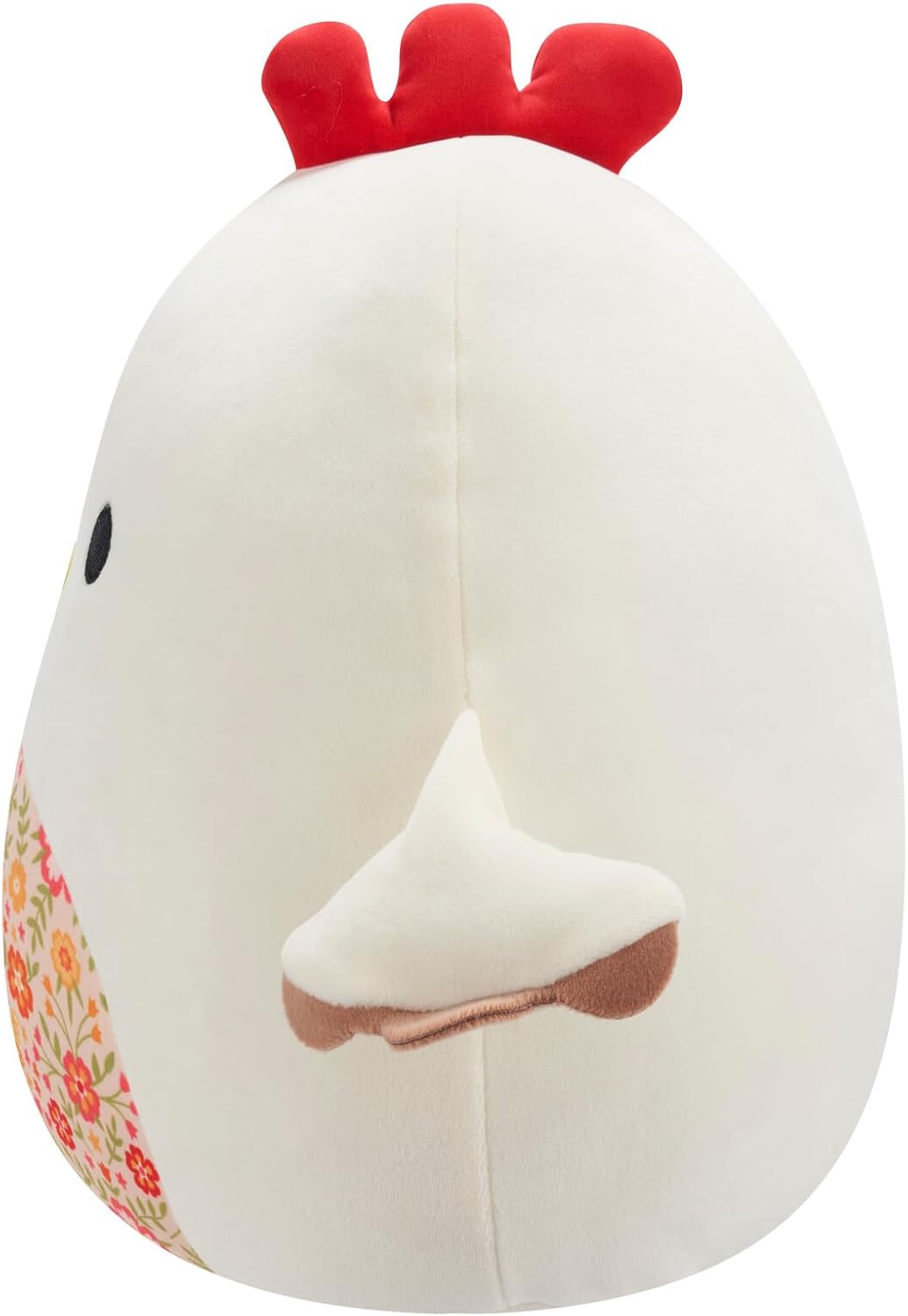 Squishmallows Original 12-Inch - Todd the Beige Rooster with a Floral Belly
