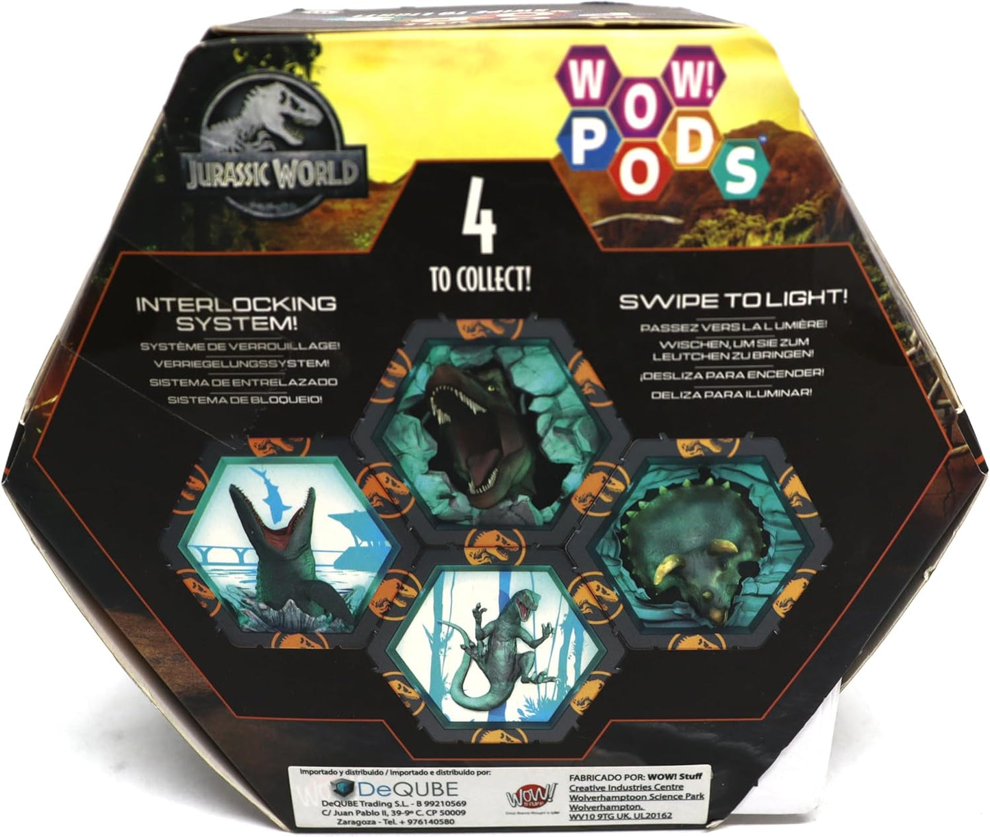 WOW! PODS Jurassic World Dinosaur Triceratops
