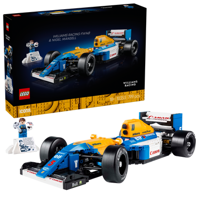 LEGO ICONS: Williams Racing FW14B & Nigel Mansell (10353)