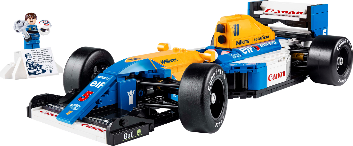 LEGO ICONS: Williams Racing FW14B & Nigel Mansell (10353)