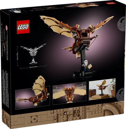 LEGO Leonardo da Vinci’s Flying Machine 10363 Icons back of box