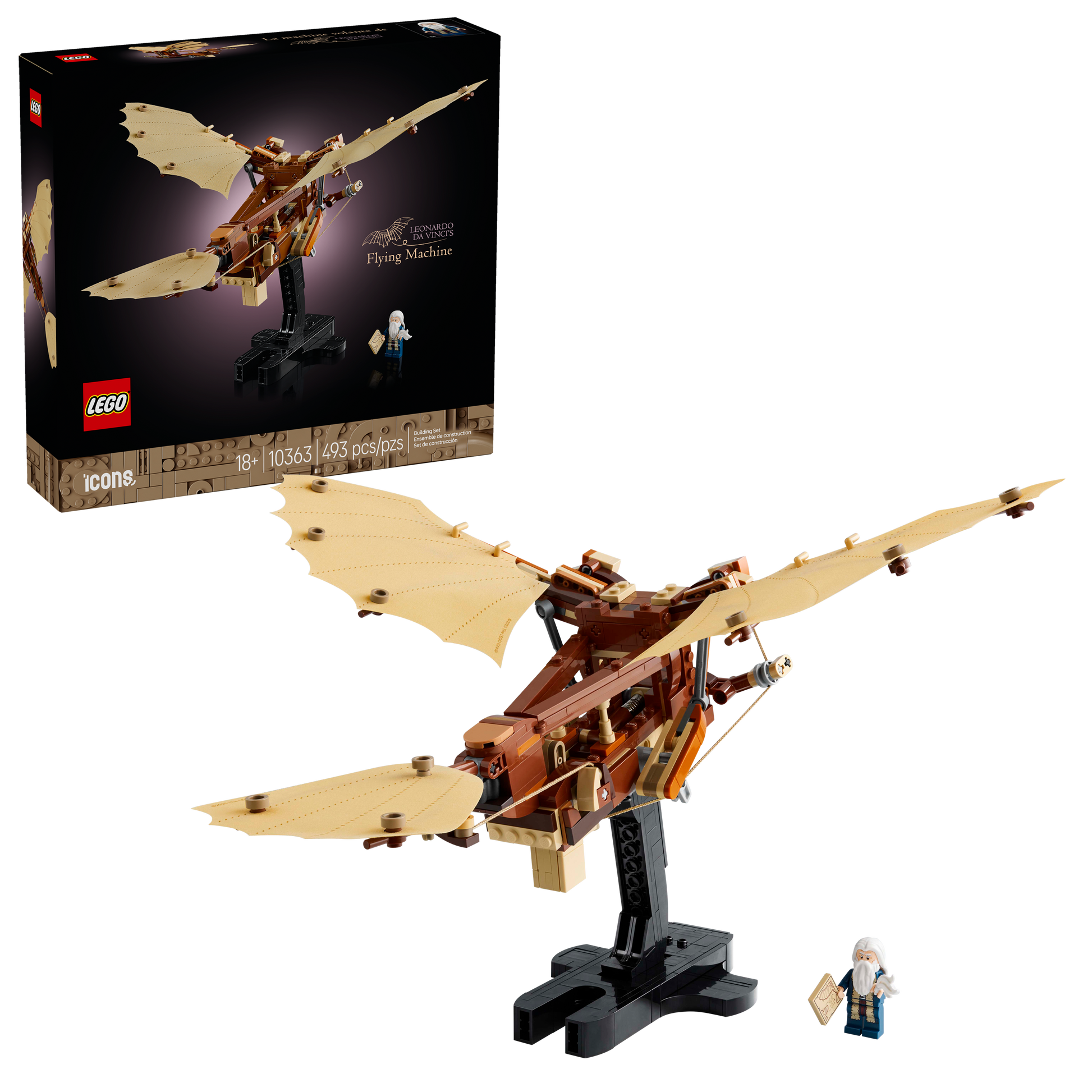 LEGO Leonardo da Vinci’s Flying Machine 10363 Icons