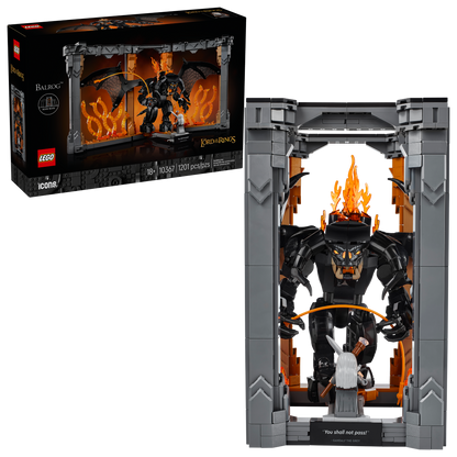 LEGO The Lord of the Rings: Balrog™ Book Nook (10367)
