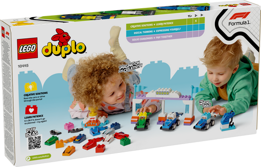 LEGO DUPLO: F1 Team Race Cars & Drivers (10445)