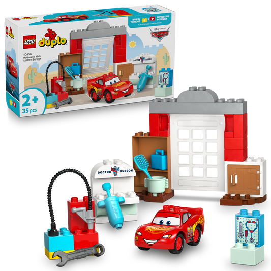 LEGO DUPLO: Disney Pixar Cars - McQueen's Visit to Doc's Garage (10456)