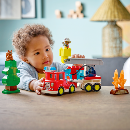 LEGO DUPLO: Fire Engine with Hose and Firefighter (10473)