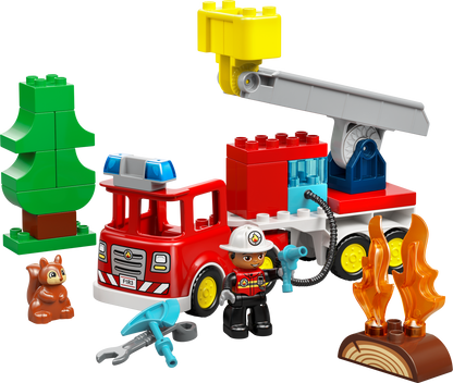 LEGO DUPLO: Fire Engine with Hose and Firefighter (10473)