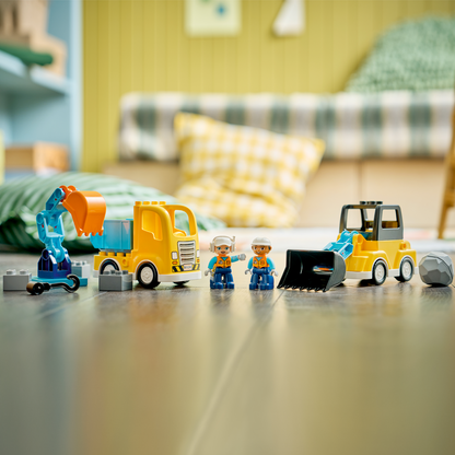 LEGO DUPLO: 3 in 1 Construction Vehicles (10475)