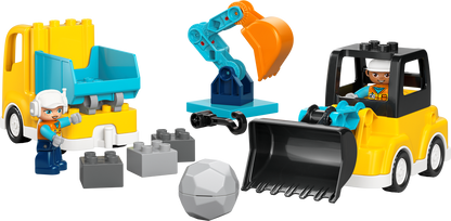 LEGO DUPLO: 3 in 1 Construction Vehicles (10475)