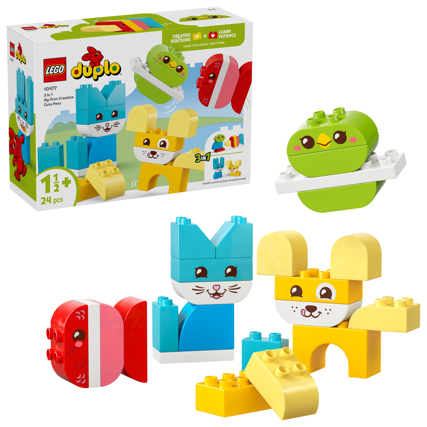 LEGO DUPLO: 3 in 1 Creative Cute Pets (10477)
