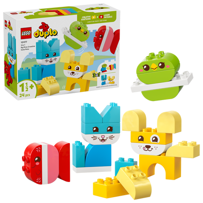 LEGO DUPLO: 3 in 1 Creative Cute Pets (10477)