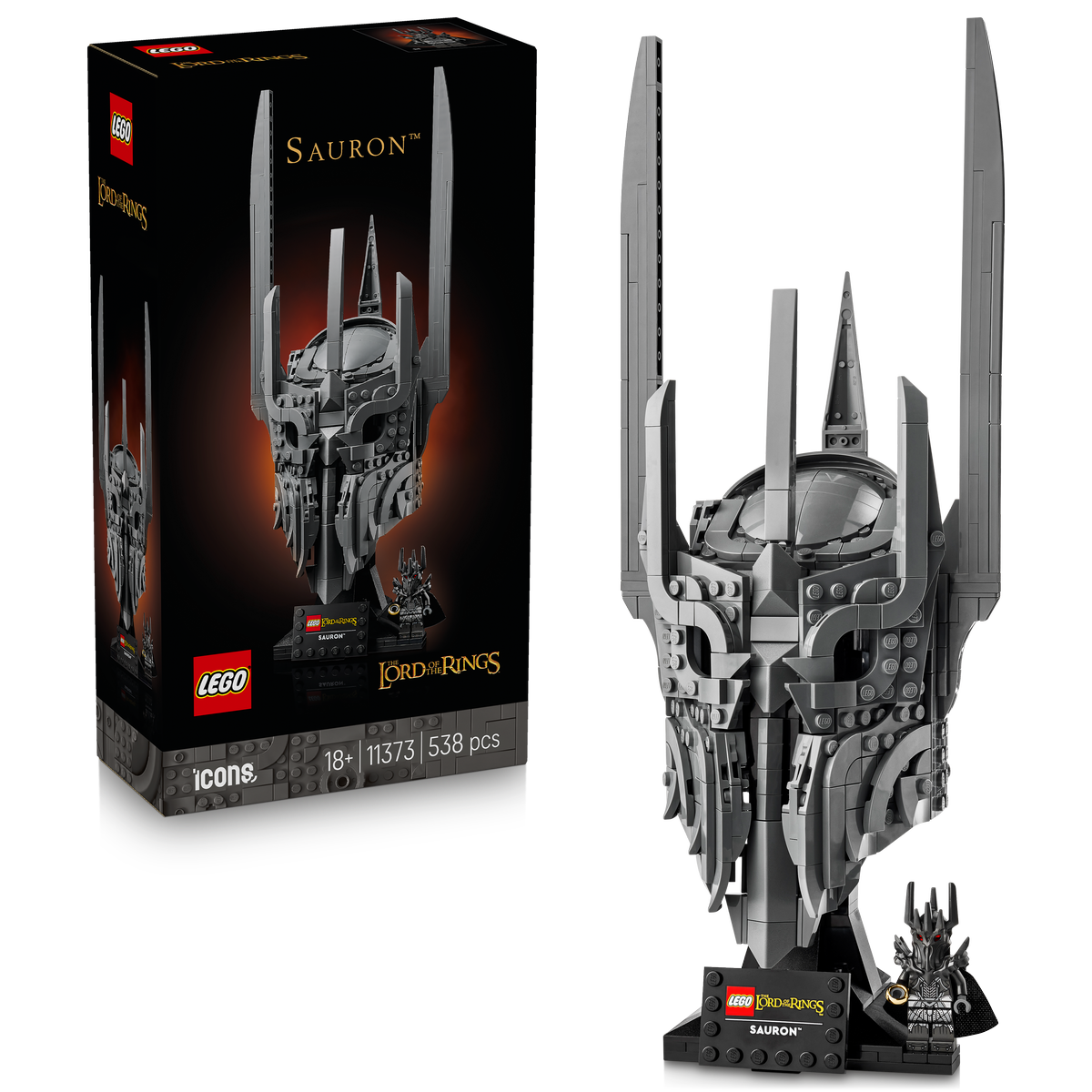 LEGO ICONS The Lord of the Rings: Sauron's Helmet (11373)