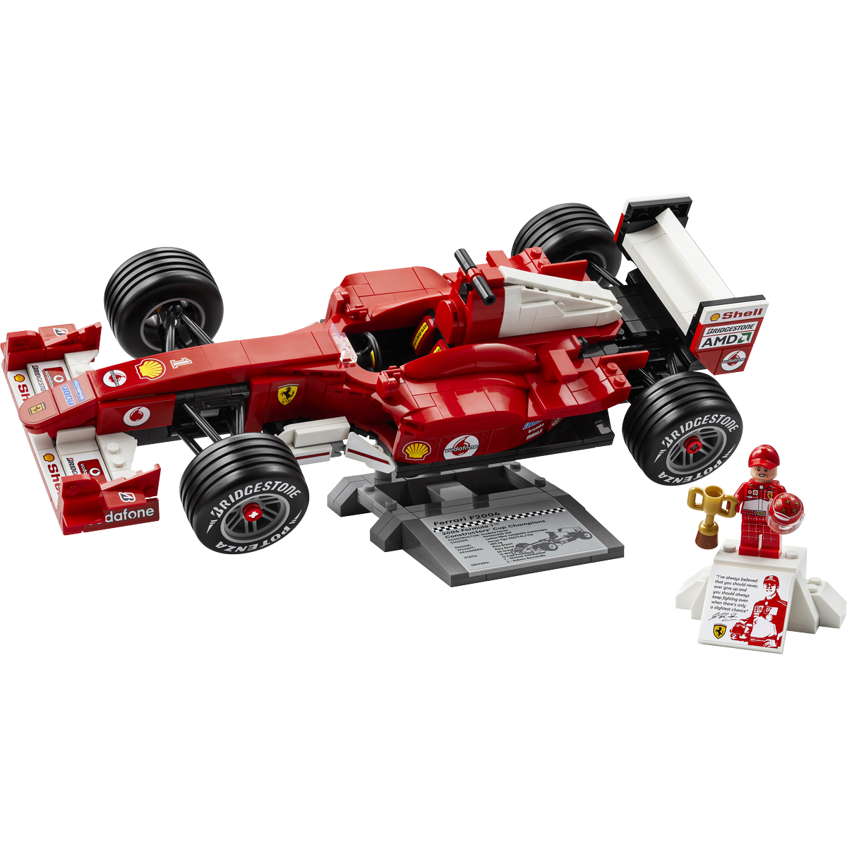 LEGO ICONS F1: Ferrari F2004 & Michael Schumacher (11375)