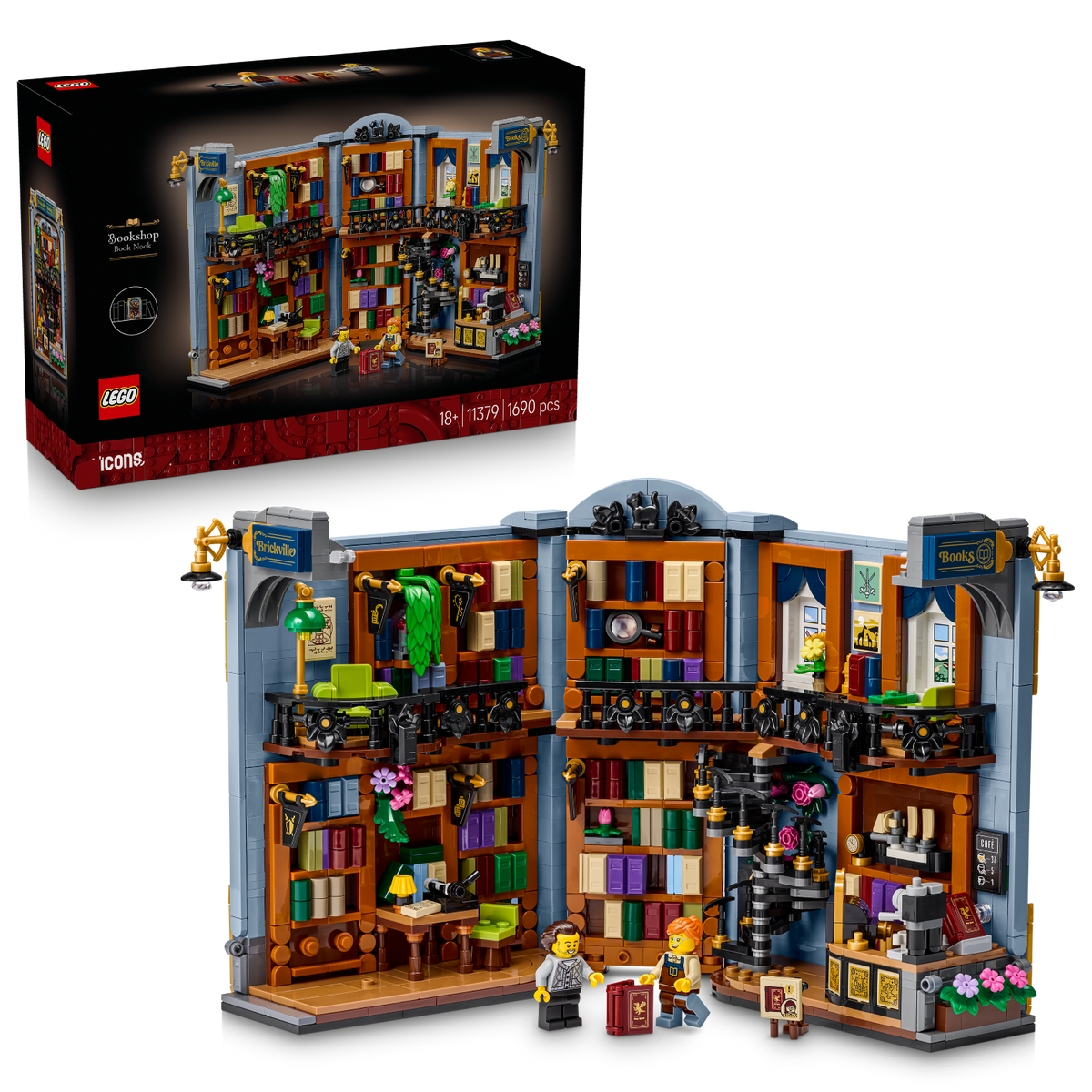 LEGO Icons: Bookshop: Book Nook (11379)