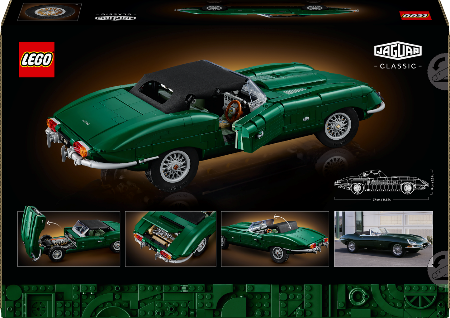 PRE-ORDER - LEGO Icons: Jaguar E-Type (11381)