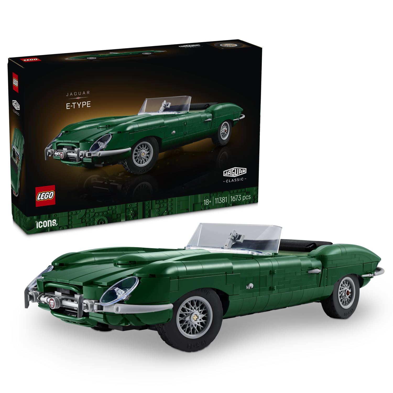 LEGO Icons: Jaguar E-Type (11381)