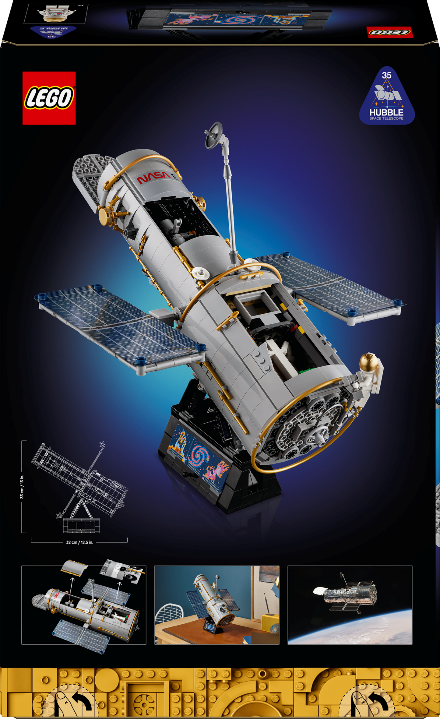 PRE-ORDER - LEGO Icons: Hubble Space Telescope (11382)