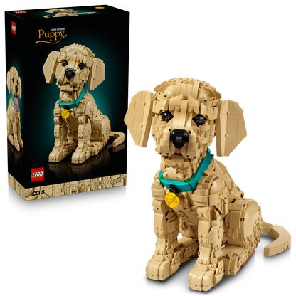 LEGO ICONS: Golden Retriever Puppy (11384)