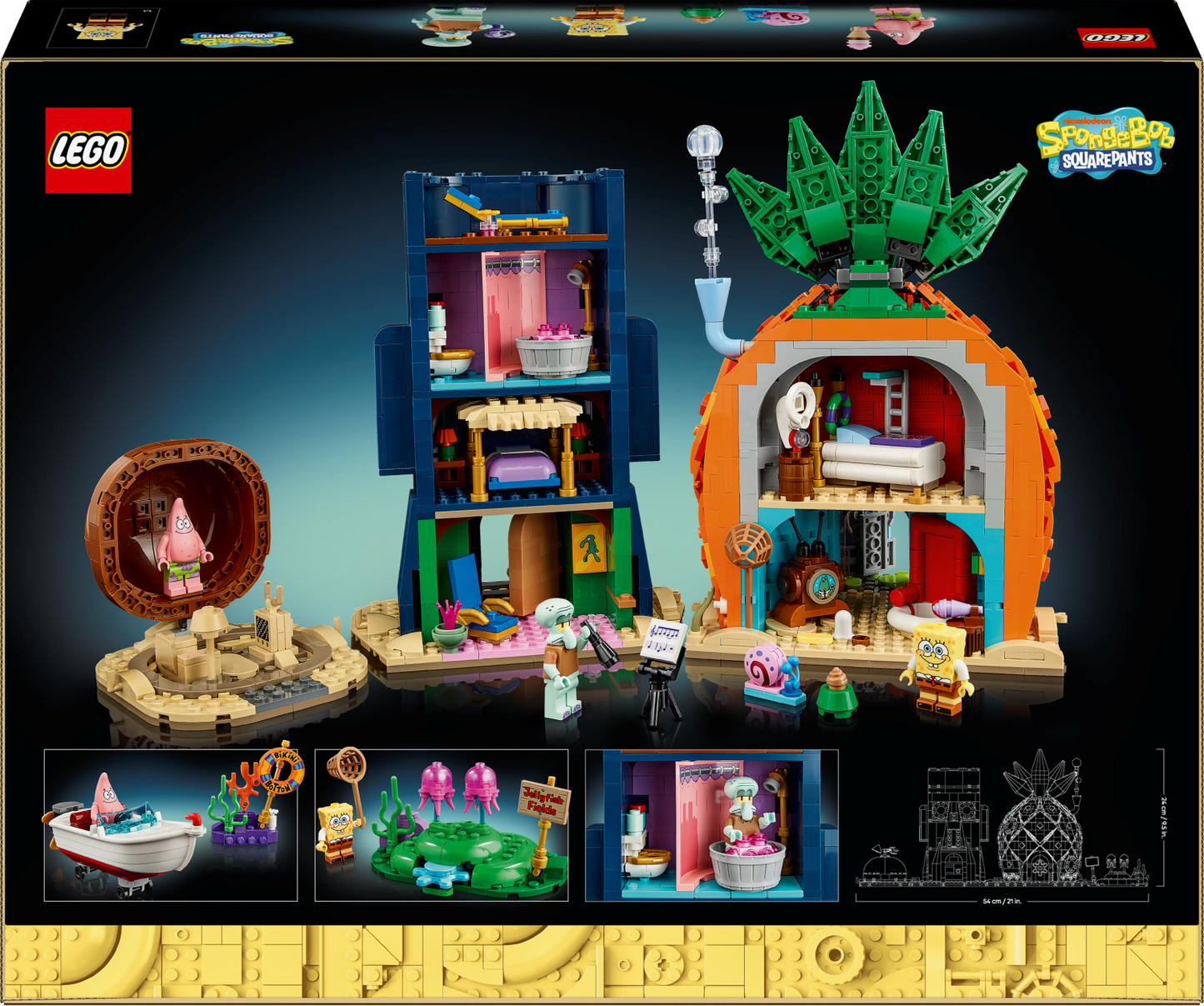 PRE-ORDER - LEGO Icons: SpongeBob SquarePants: Bikini Bottom (11386)