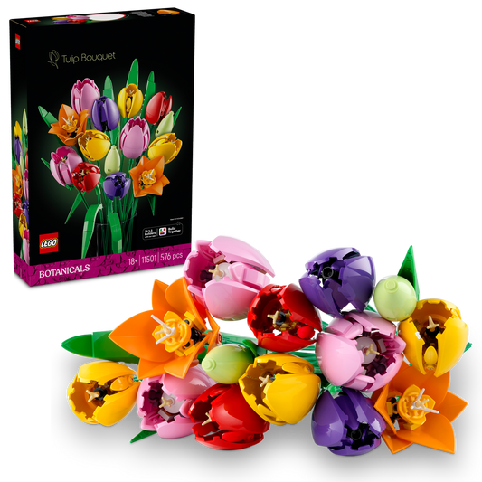 LEGO Botanicals Tulip Bouquet Flower Decor (11501)