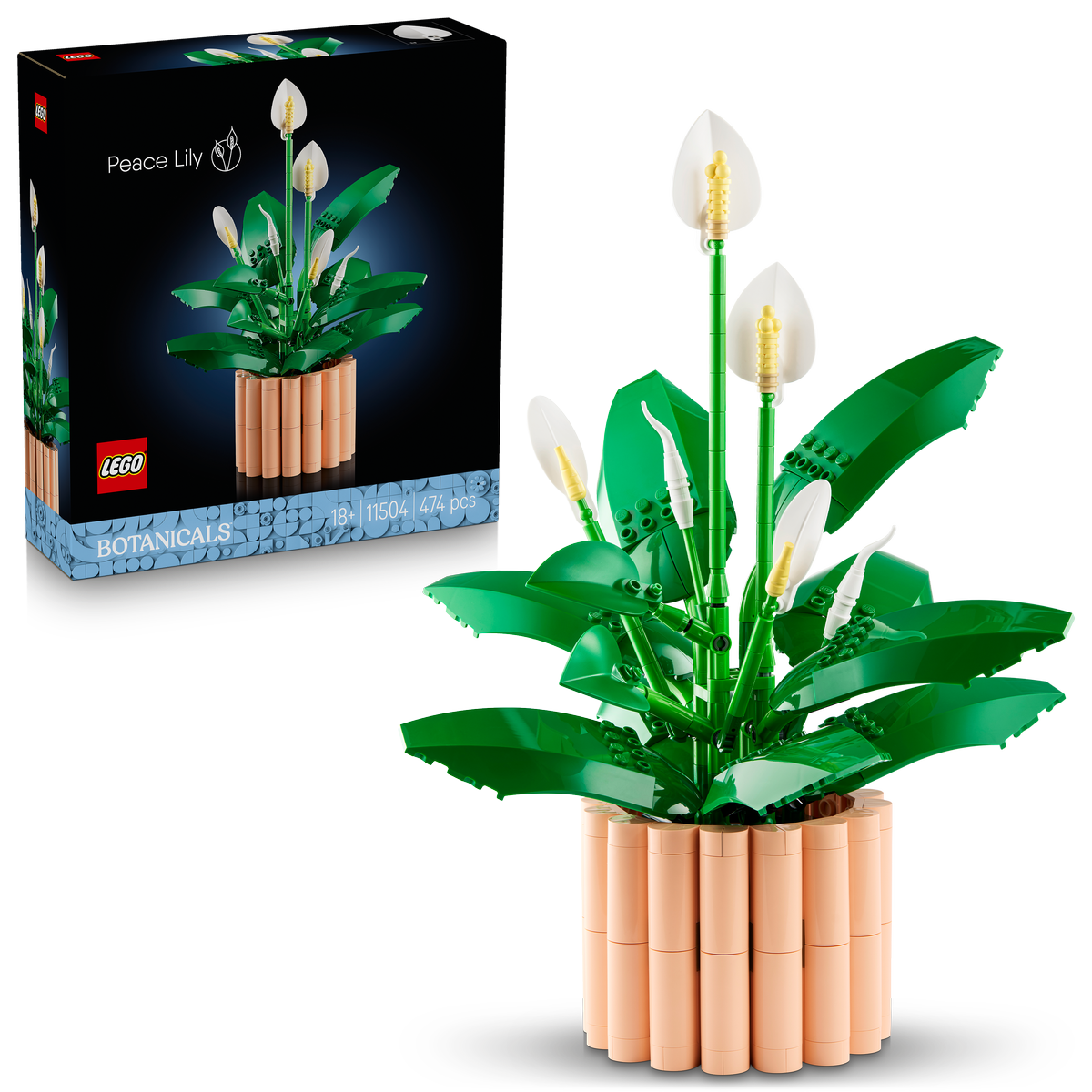 LEGO Botanicals Peace Lily Flower Decor (11504)