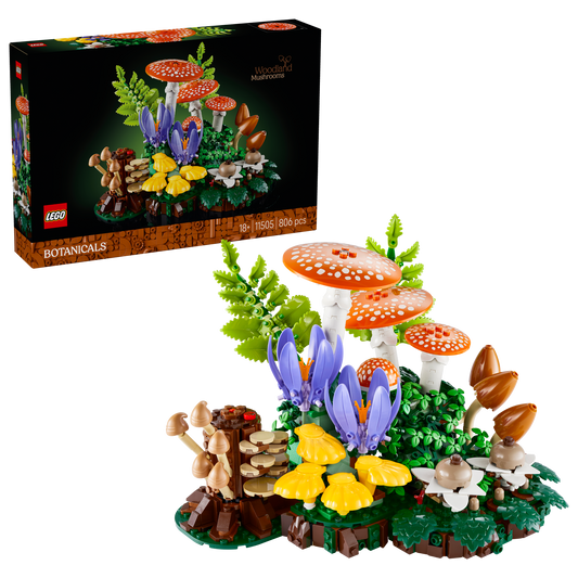 LEGO Botanicals: Woodland Mushrooms (11505)