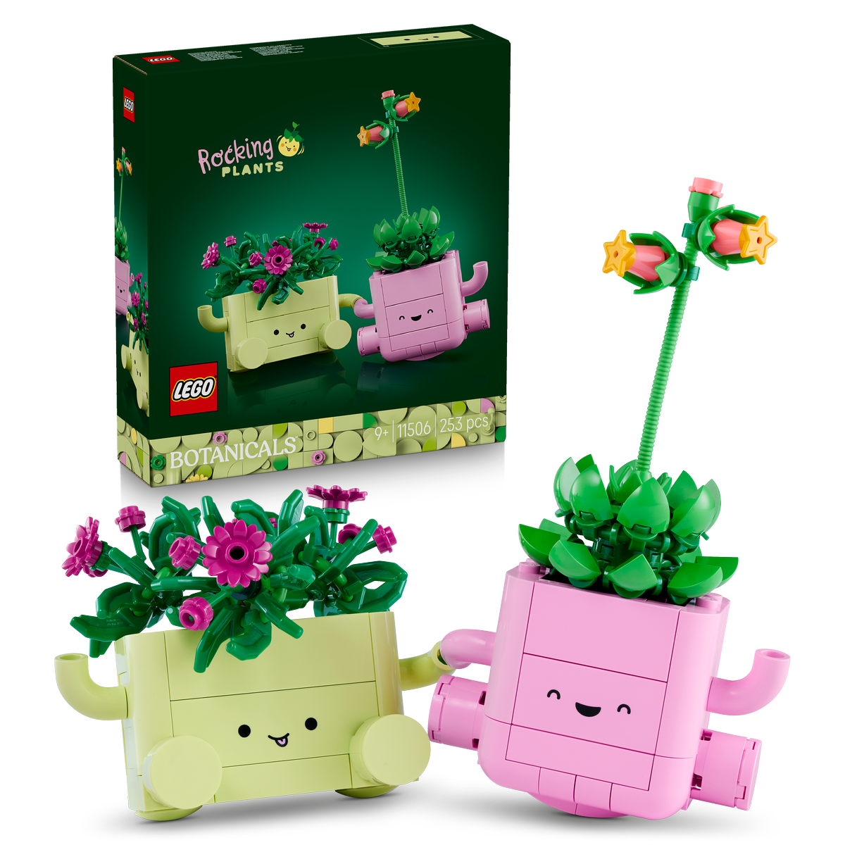 LEGO Botanicals Rocking Plants Artificial Flowers Set (11506)