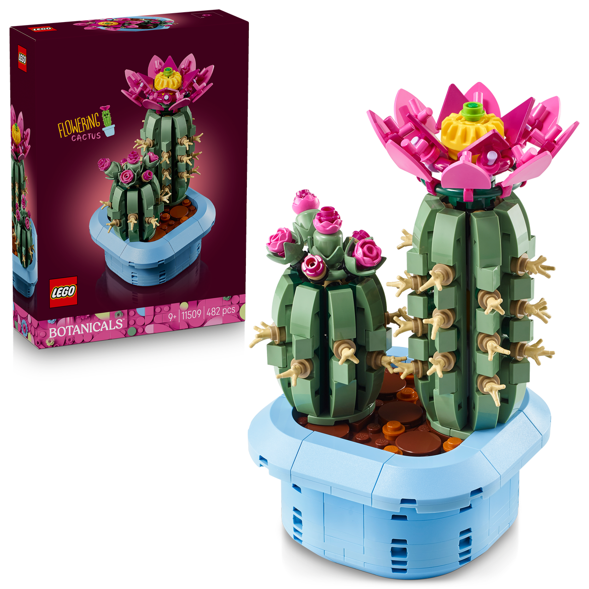 LEGO Botanicals Flowering Cactus Plants Decor (11509)