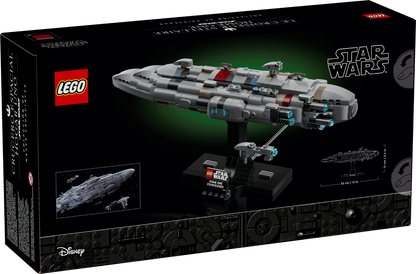 LEGO Home One Starcruiser 75405 Star Wars back of box