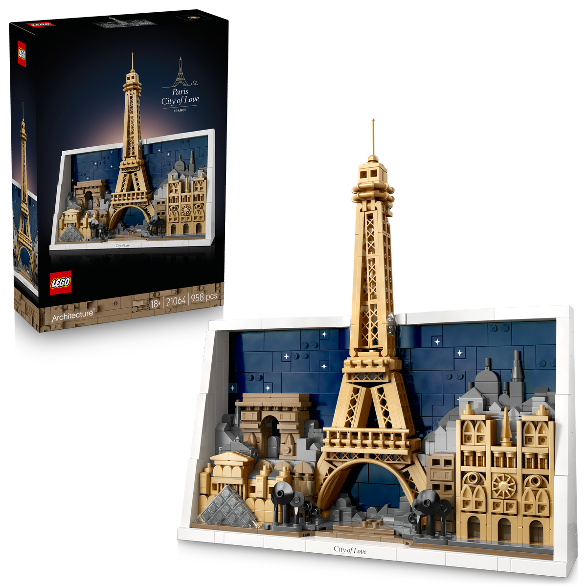 LEGO Architecture Paris – City of Love Building Set (21064)